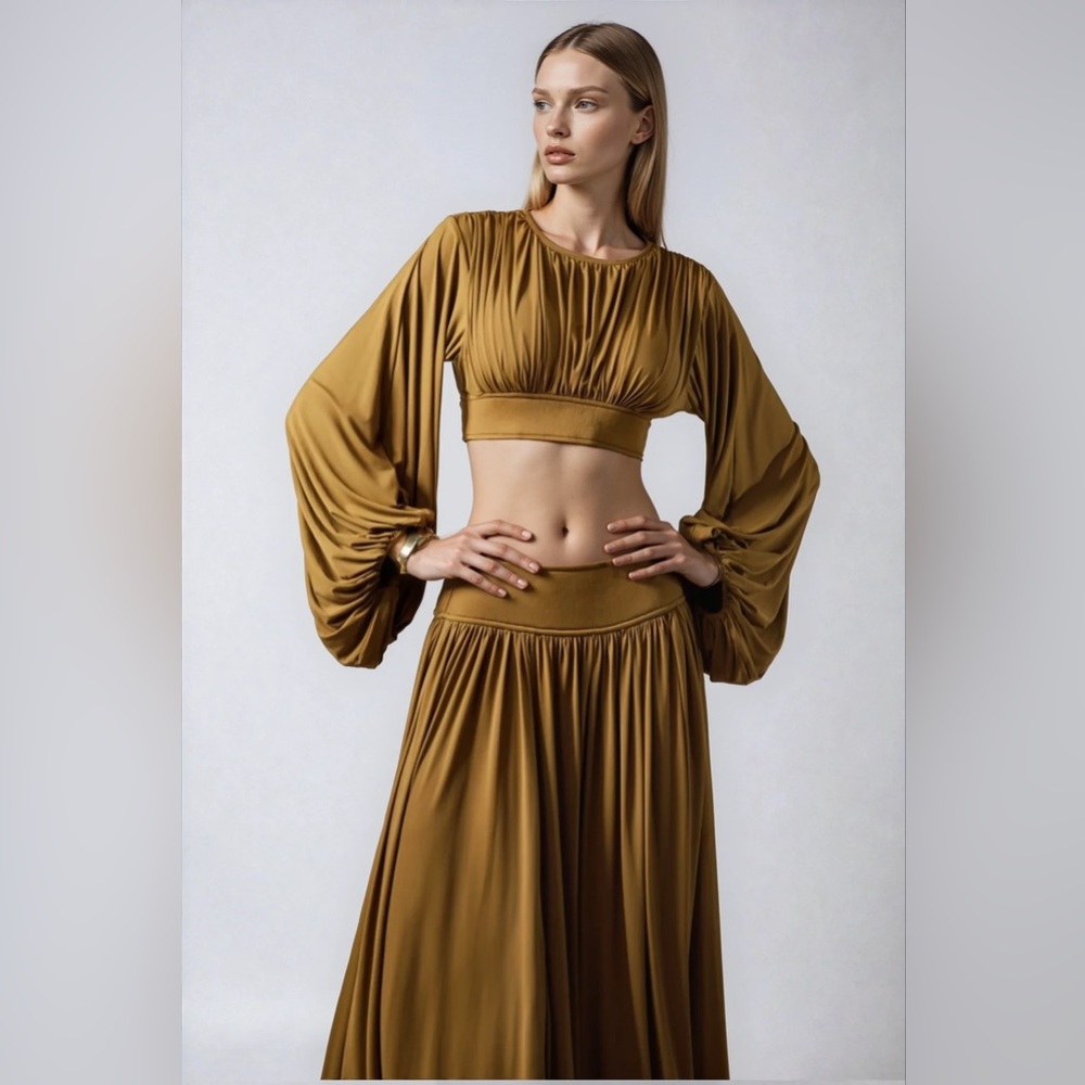 two piece set amber color like cult Gaia - Picture 4 of 8